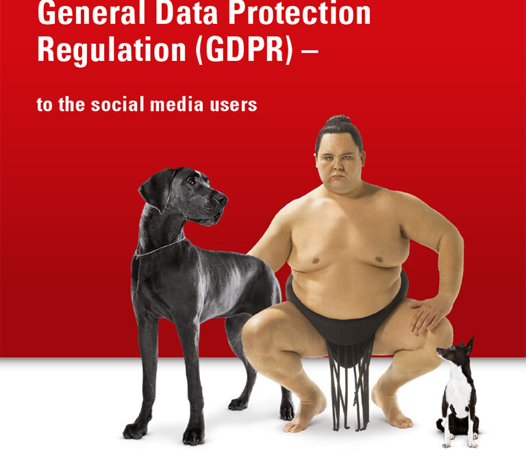 Guideline – General Data Protection Regulation (GDPR) – to the users of our social media channels